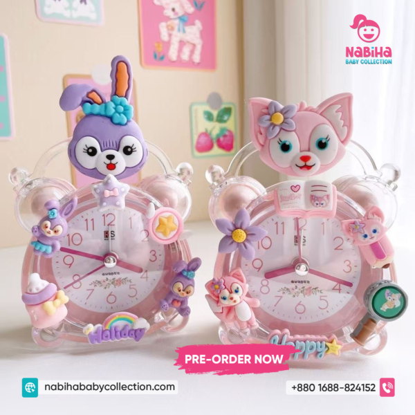 Cute Cartoon Kids Alarm Clock