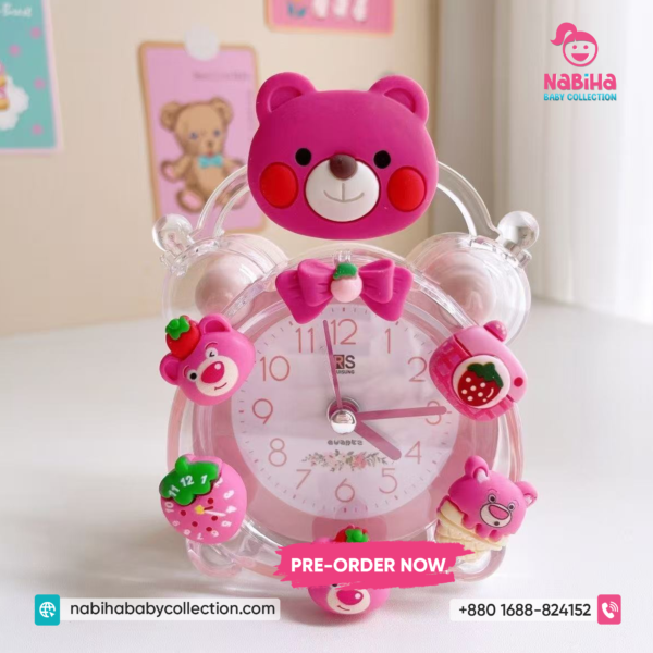 Cute Cartoon Kids Alarm Clock