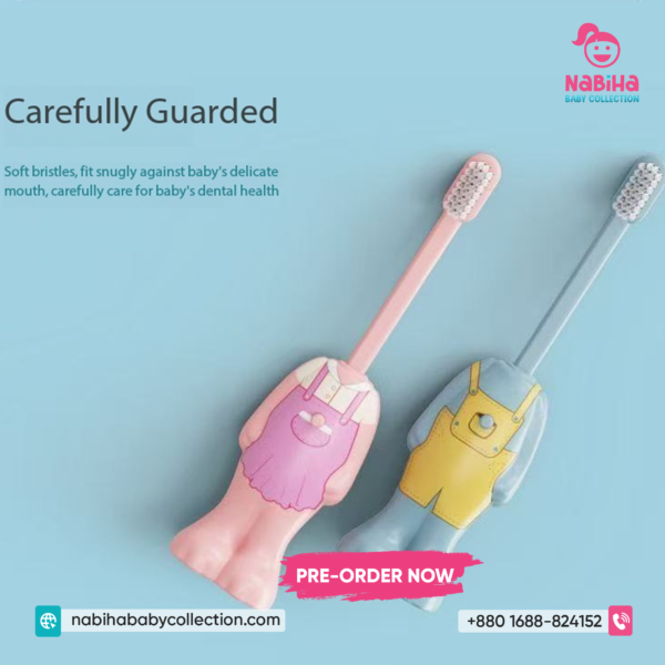 Bubu Transformable Kids Toothbrush – Cute Bunny Edition