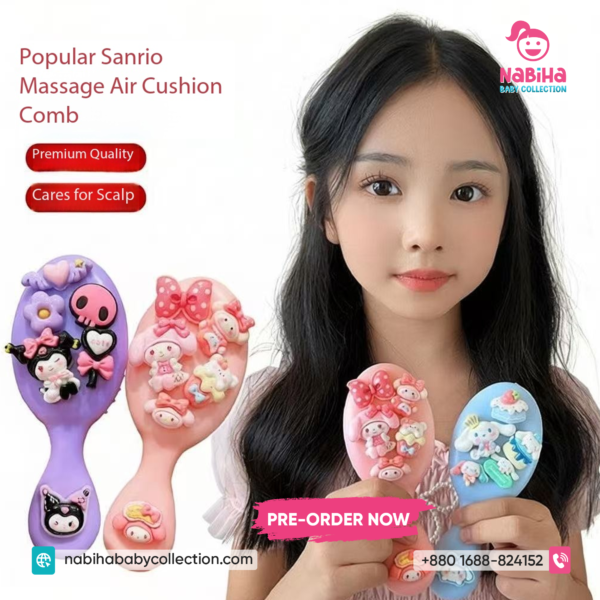 Cute Cartoon Baby Hair Brush