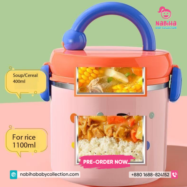 Kids Stainless Steel Insulated Lunch Box