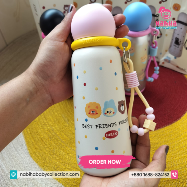 Cartoon Kids Thermal Water Bottle