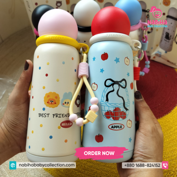 Cartoon Kids Thermal Water Bottle