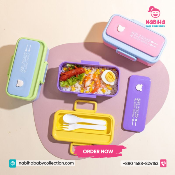 Delicacy Kids Lunch Box – Leak Proof School Tiffin Box