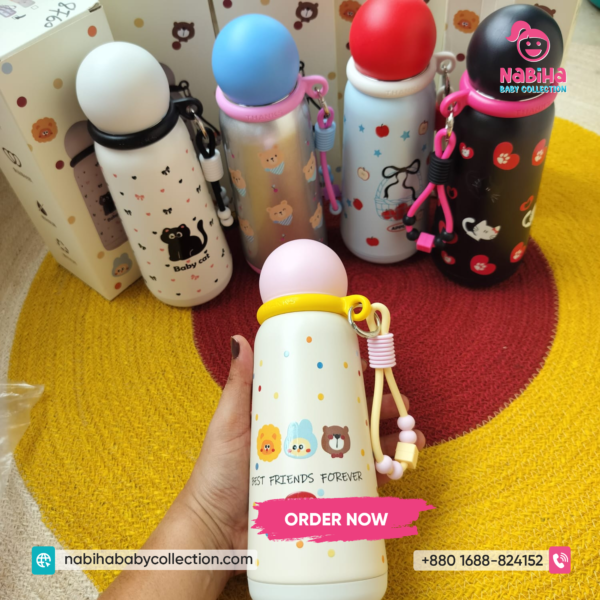 Cartoon Kids Thermal Water Bottle