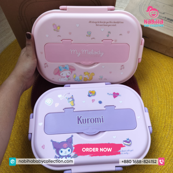 My Melody & Kuromi Kids Lunch Box – SUS304