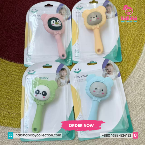 Premium Animal Face Baby Teether
